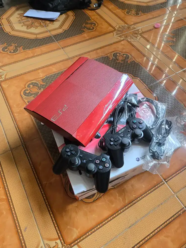PS3 PS 3 PLAYSTATION 3 SUPERSLIM 500GB SECOND LIKENEW GRESS 98% FULSET