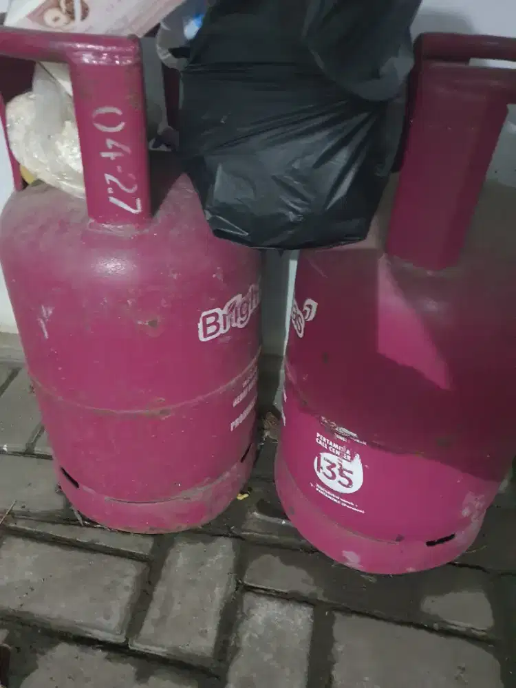 Tabung gas kosong 12 kg (2 tabung)