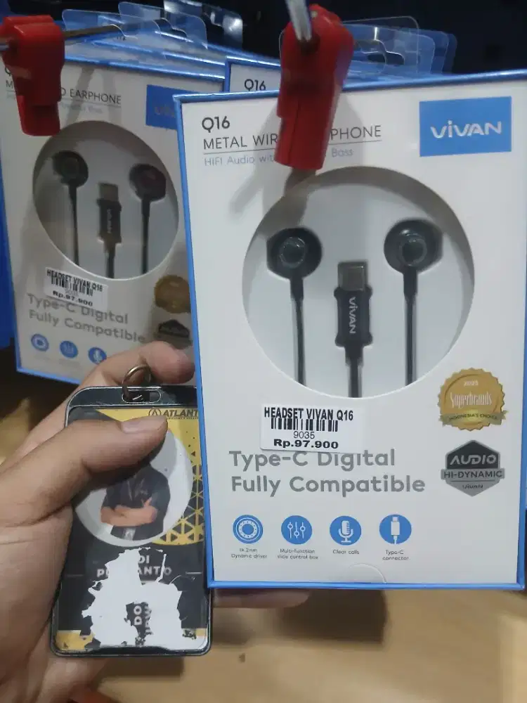 HEADSET VIVAN Q16
ATLANTIS DAHSYAT