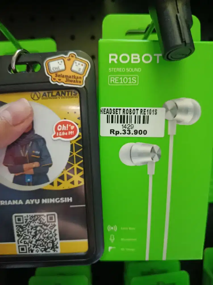 HEADSET ROBOT RE101S | ATLANTIS DAHSYAT