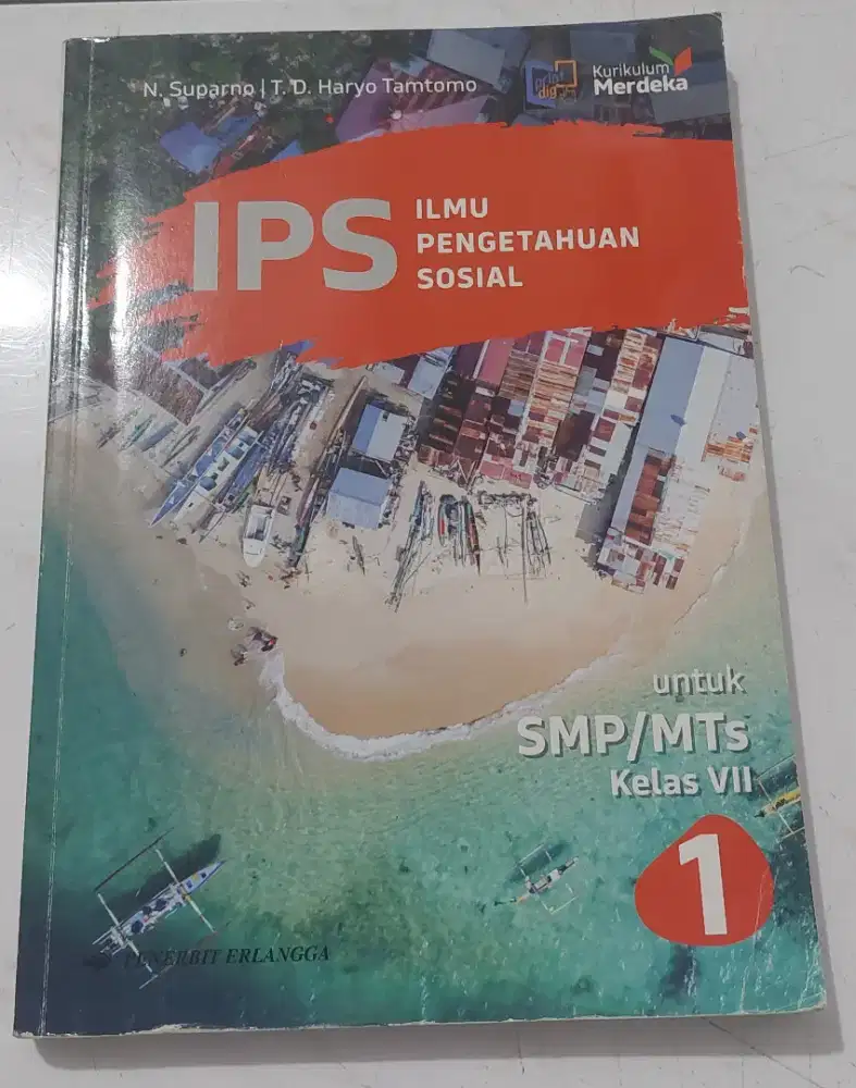 Buku Bekas IPS Kls 7 SMP