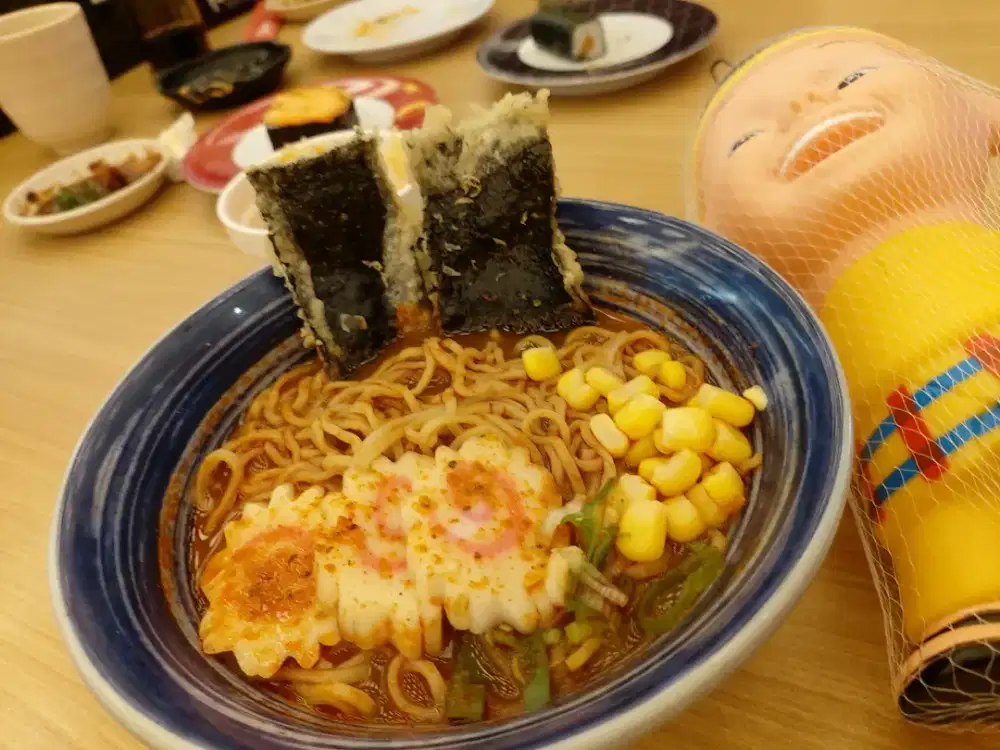 Penjaga stand makanan