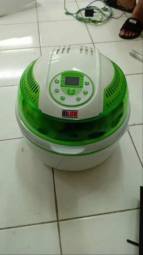 Air Fryer Inline Turbo MH-003G – Bekas Pakai 1x, Like New