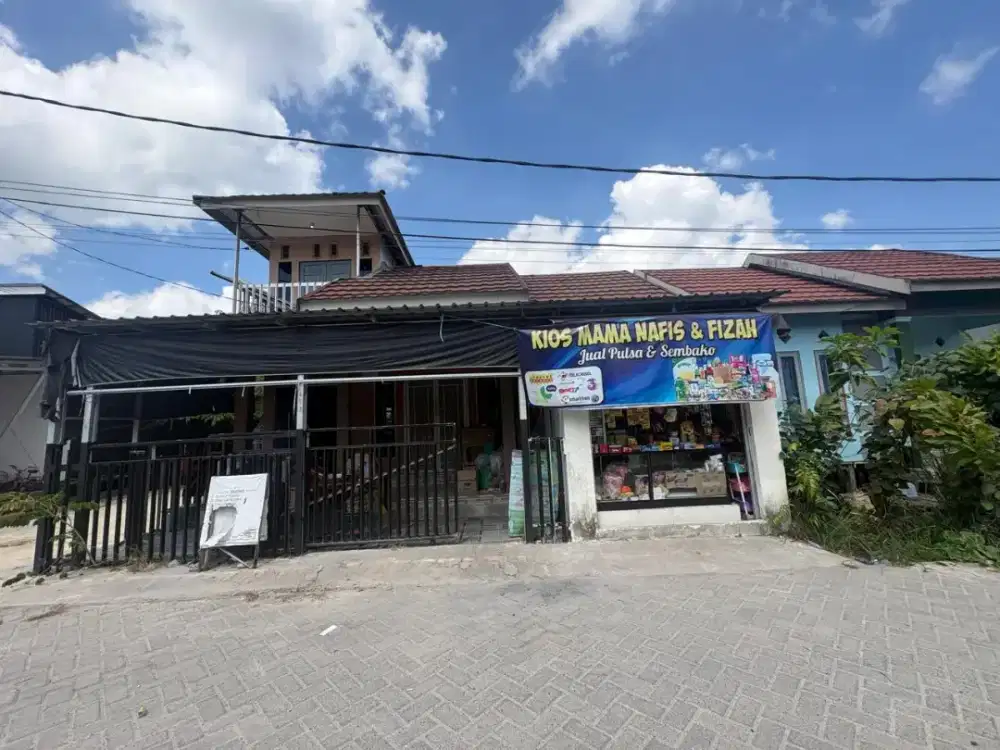 Rumah 2 lantai,jual rugi,perlu uang mendesak