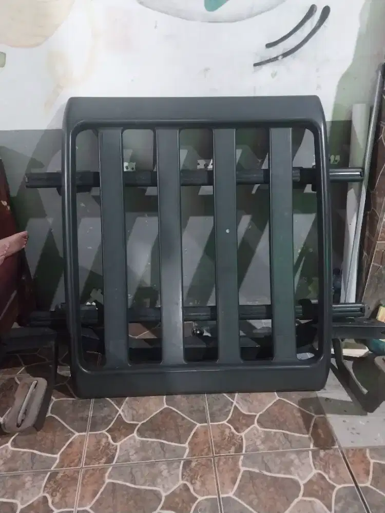 Towing bar dan roof rack mobil rush 2012