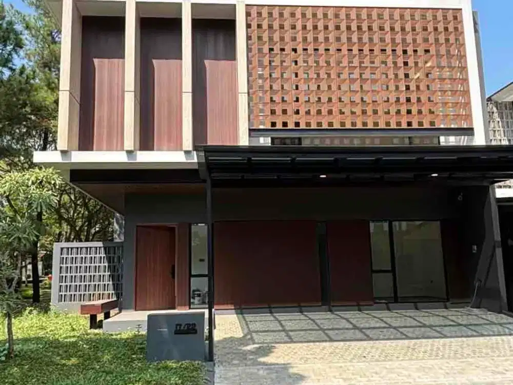 Dijual Rumah Brand New Contemporary Tropical Design Foresta Bsd