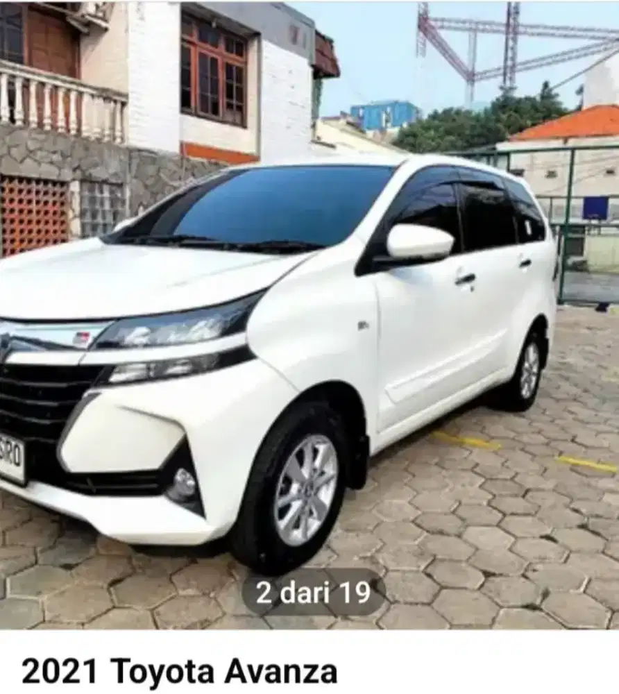 Avanza G 1.3 Metik thn 2021 putih