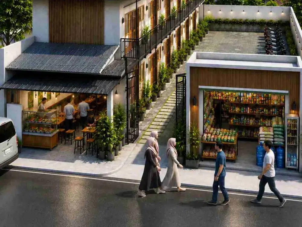 Rumah Kost Dan Minimarket di Lokasi Strategis