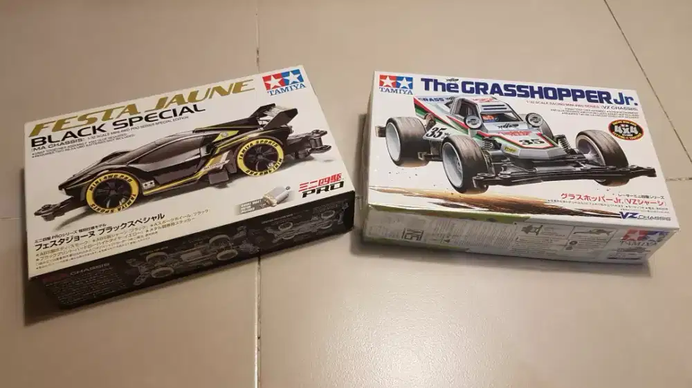 JUAL TAMIYA The Grasshooper Jr dan Festa Jaune Black Special