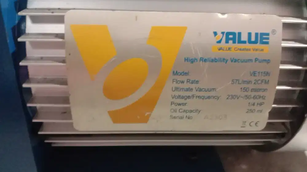 Vakum value untuk ac