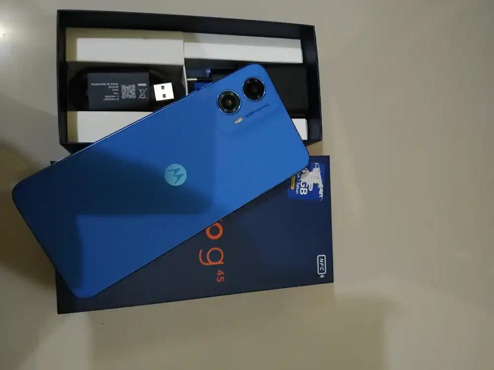 Motorola G45 5G blue fullset ori