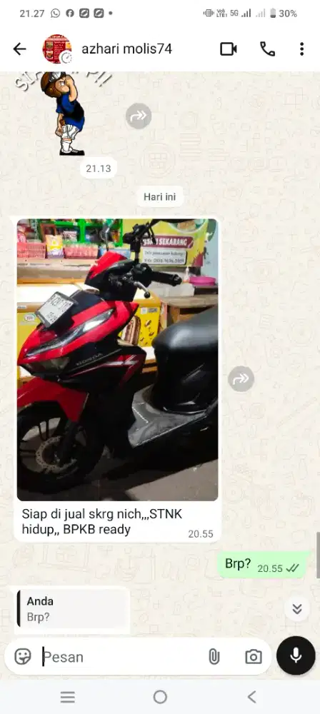 Vario 125 tahun 2024