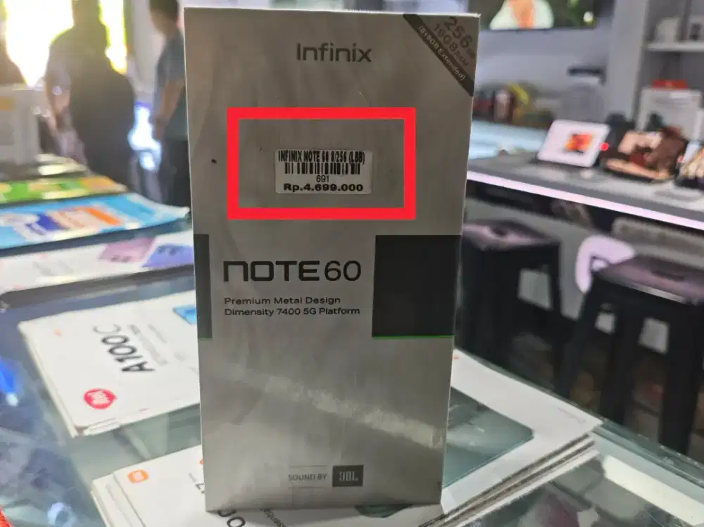 INFINIX NOTE 60 5G RAM 8/256GB ATLANTIS DAHSYAT