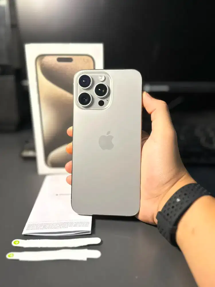 JUAL SATSET AJA IPHONE 15 PROMAX 256 RESMI IBOX PA/A