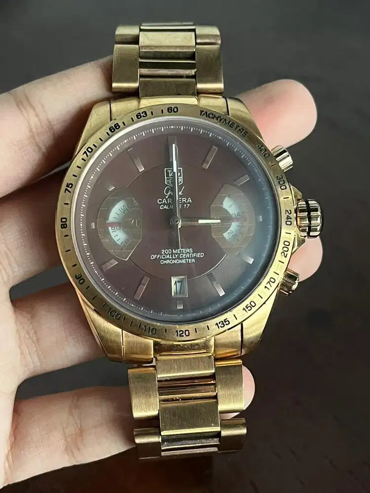 DIJUAL JAM TANGAN TAG HEUER GRAND CARERA KLONE