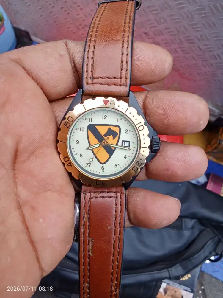 Jam LIM-TIME Quartz vintage original Jerman
