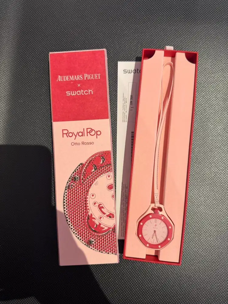 Jual Swatch x AP Royal Pop (Red)