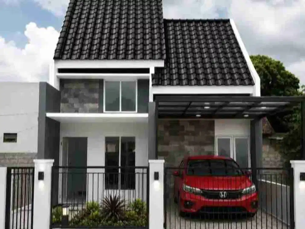 rumah cantik Lt 104 di jln maharaja depok