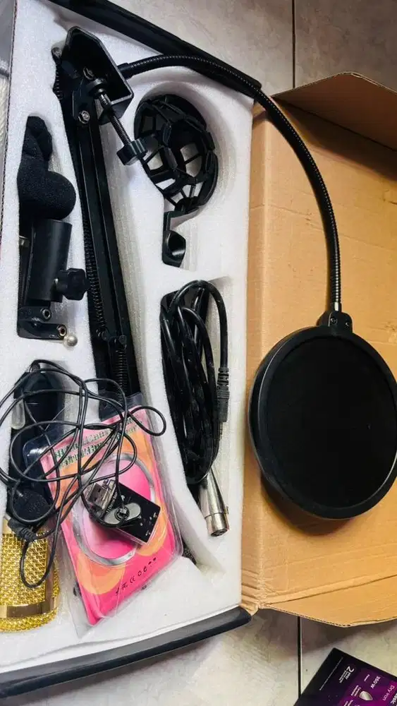 Microphone Condenser BM-800 full set