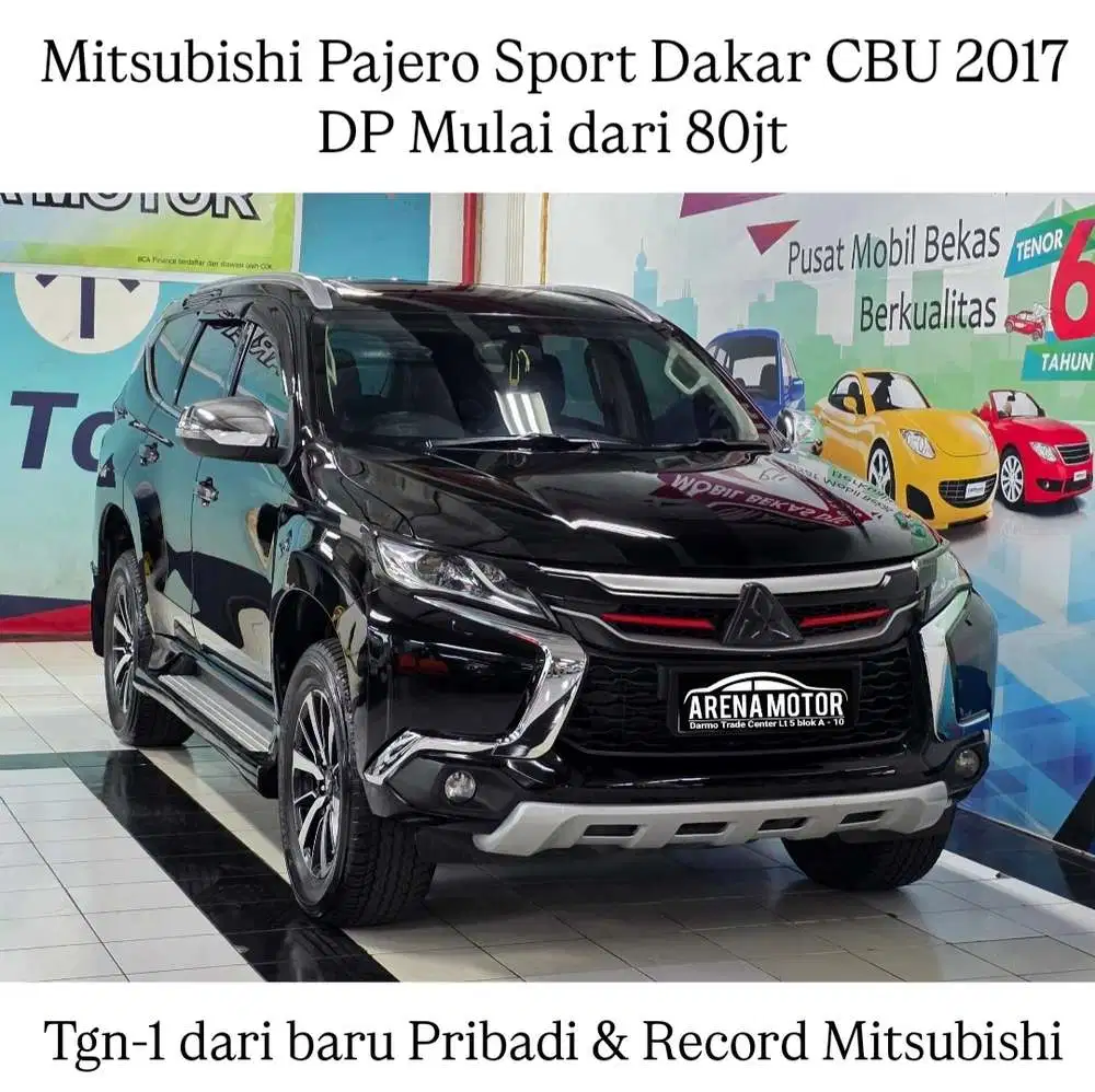 [KM 90rb] Pajero Sport Dakar 2017 CBU Sunroof# Mitsubishi 2.4 AT Solar