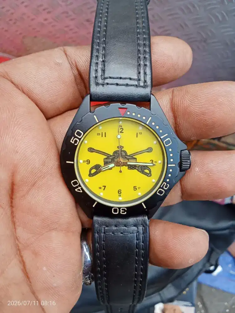 Jam LIM-TIME Quartz vintage original Jerman