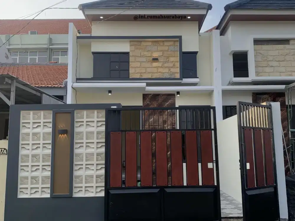 READY 2 UNIT BARU GRESS, RUMAH TAMBAK MEDOKAN AYU RUNGKUT SURABAYA TIMUR. DEKAT SEKOLAH KHODIJAH, MERR, UPN, JUANDA, TOL, SUPERINDO, Dll