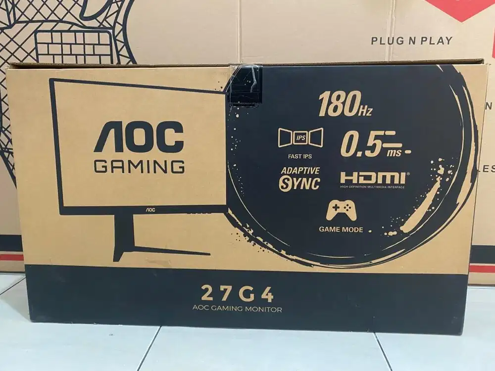 Monitor PC gaming 27 inch AOC FHD 180hz