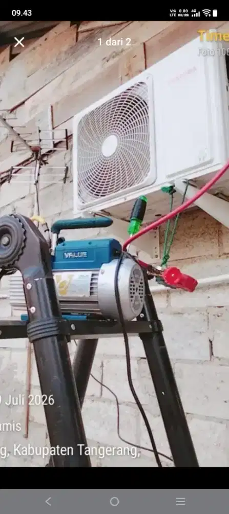 Jasa servis AC kulkas mesin cuci kompa air