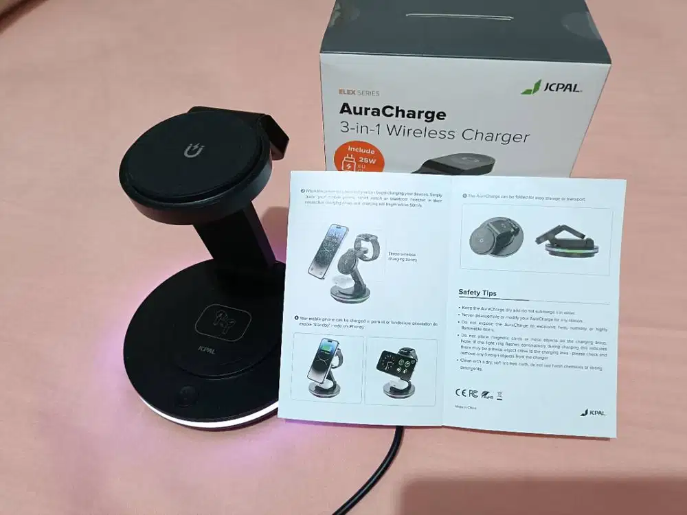 AURA CHARGE 3 IN 1 Wireless Charger ( Elex Series ) IBOX