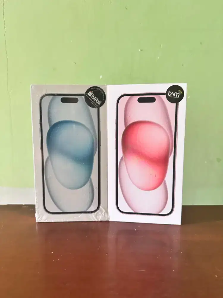 iPhone 15 128Gb Baru, Segel dan Garansi Resmi BNIB