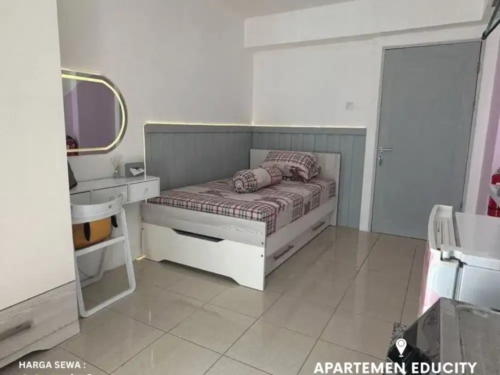 Apartemen Educity Type Studio Full Furnish