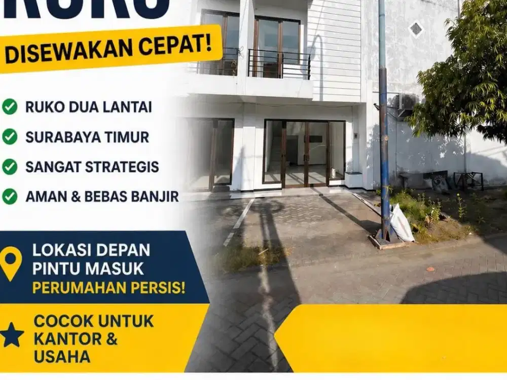 Ruko Jl Kaliwaron Surabaya Timur