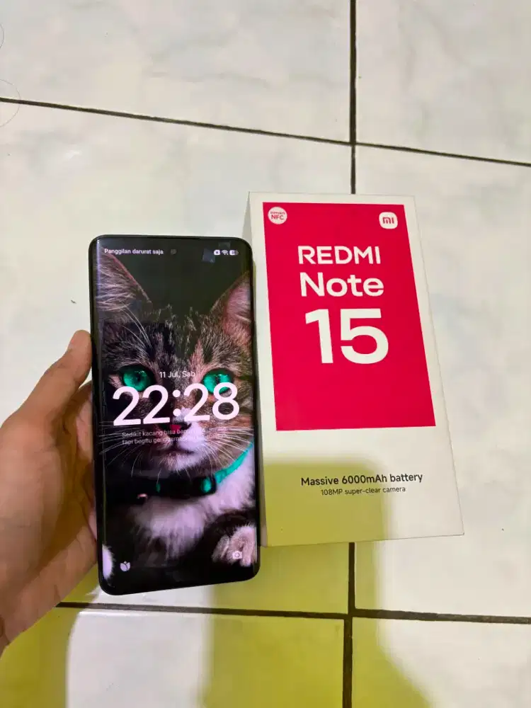 Redmi Note 15 8+4/256 fulset