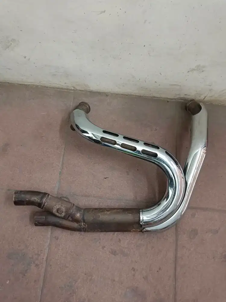 Header pipe copotan harley davidson fat bob wide glide