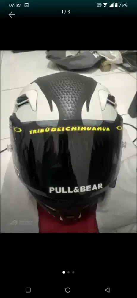 HELM FULL FACE VENOM + KAMERA