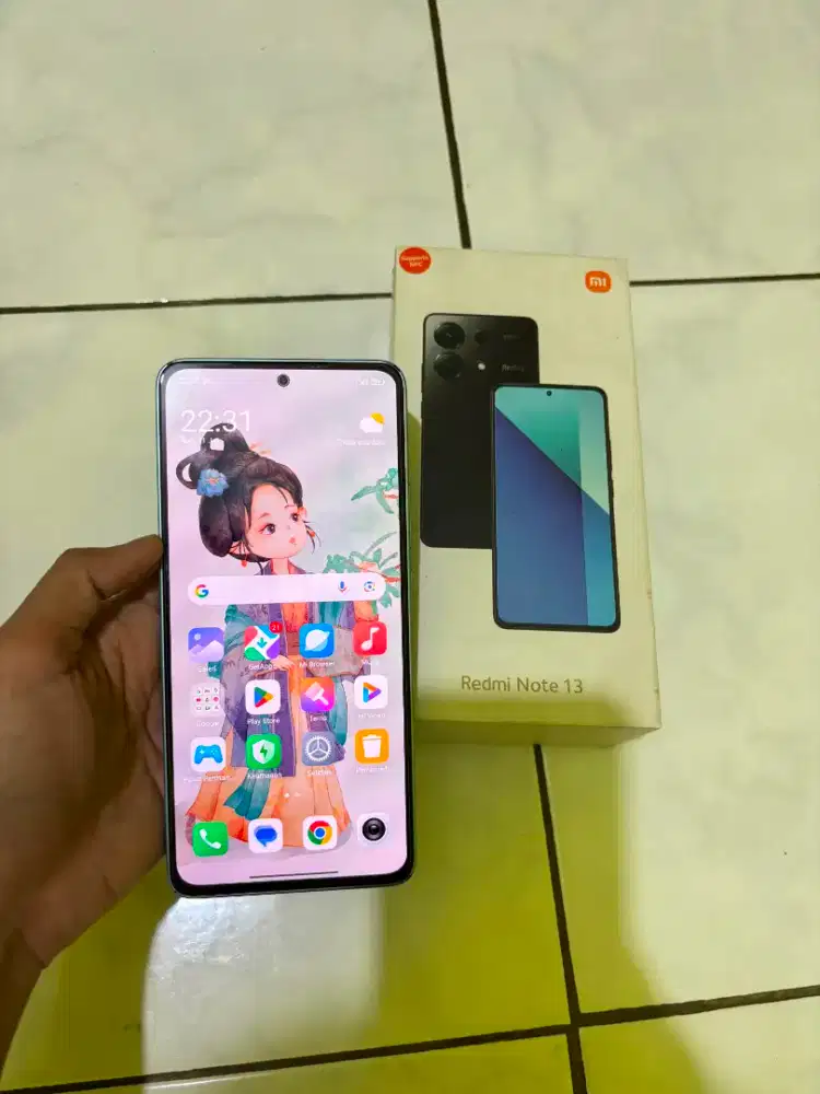 Redmi note 13 Resmi Ori 8+4/256 fulset