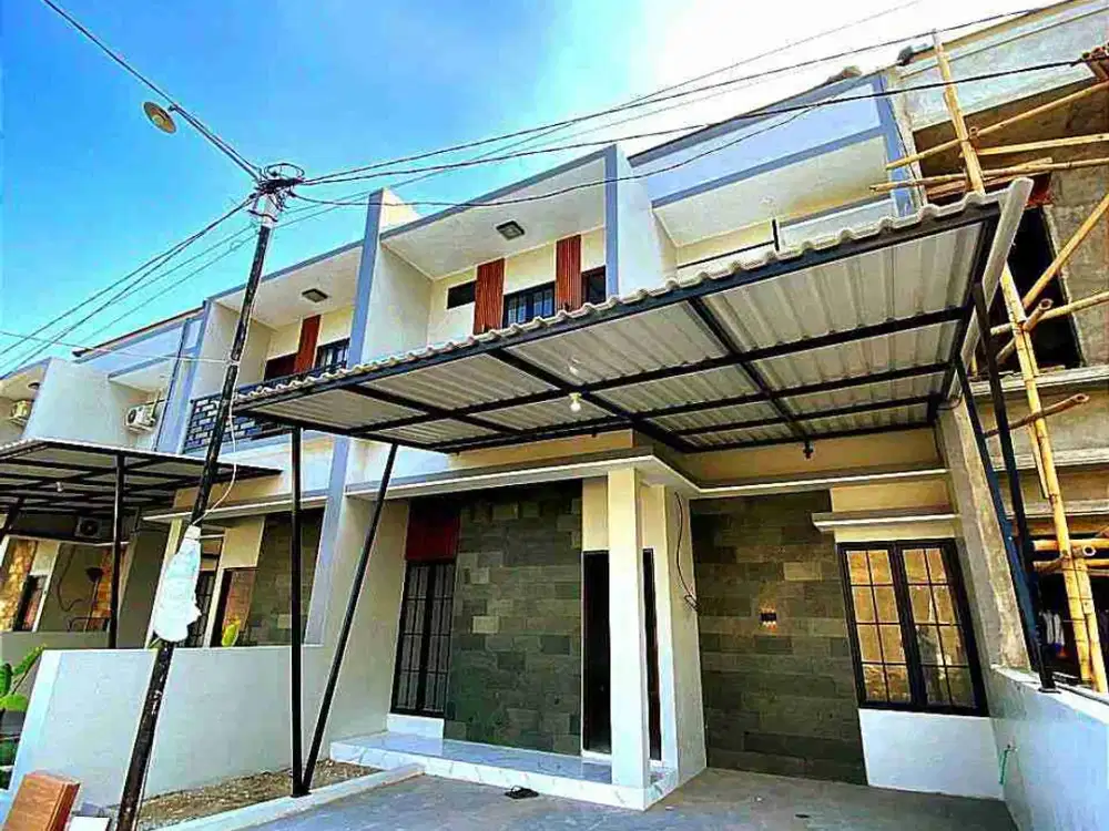 rumah cluster elite harga merakyat di area solo baru