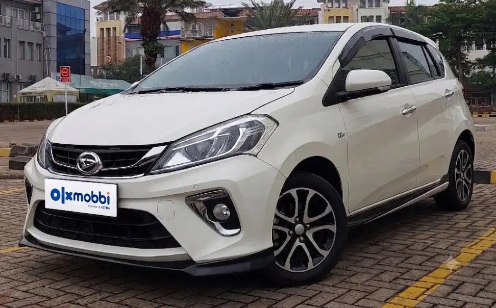 TDP 7, JT Daihatsu Sirion 1.3 Bensin-AT Putih 2019