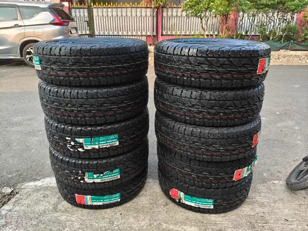 Jual ban baru mrek bregestone dueler A/T ukuran 265 65 R17  Pajero
