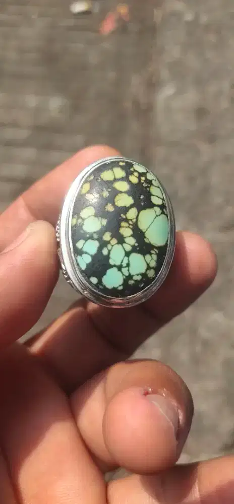 Batu Turquoise Blue Hubei Xinjiang Natural