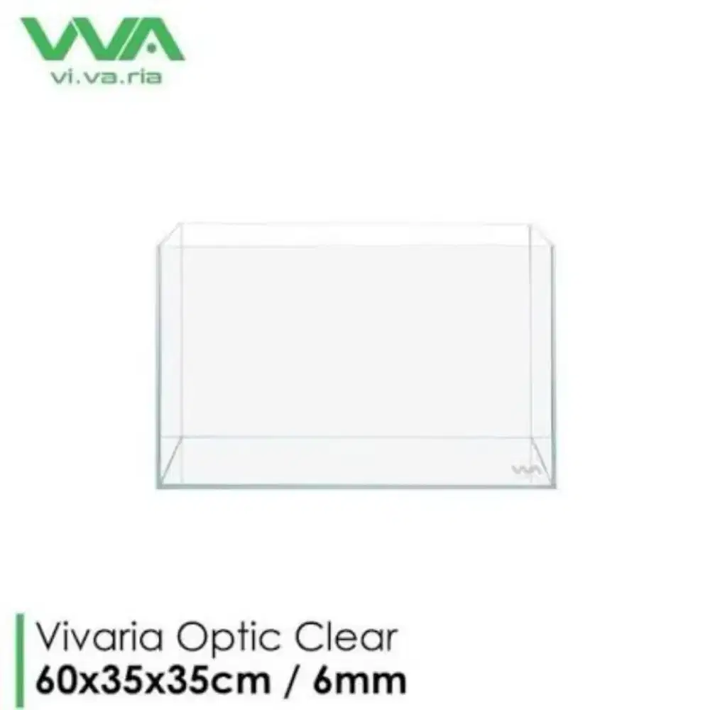 Aquarium optic clear vivaria 60x35x35