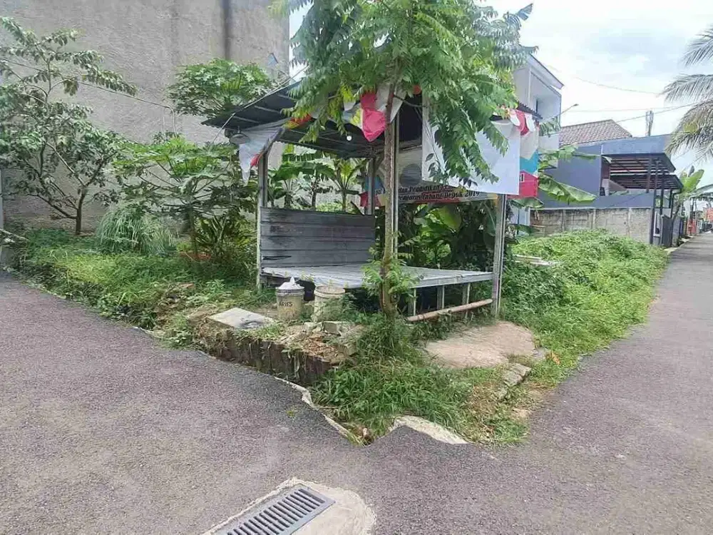 Tanah hook kavling Bakti Abri Depok