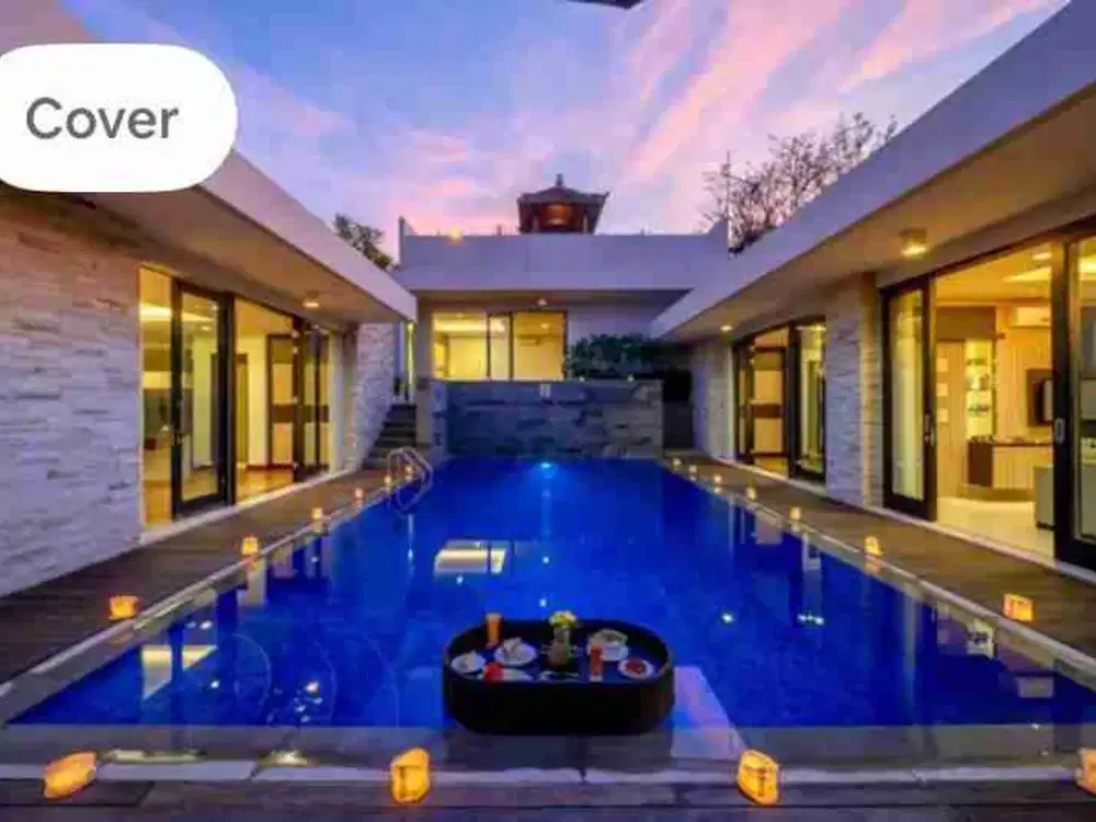Villa Premium dengan Panorama Laut Nusa Dua