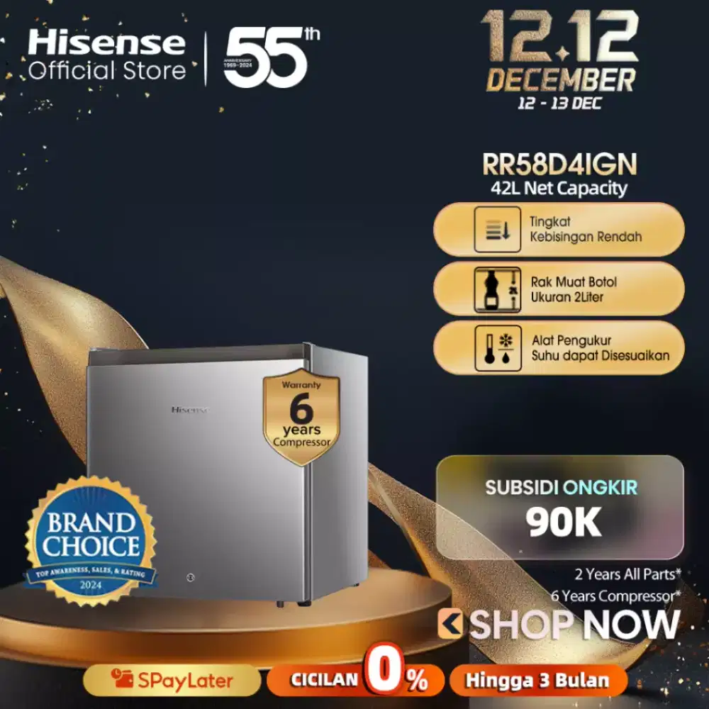 Kulkas Hisens Mini Jual Rugi