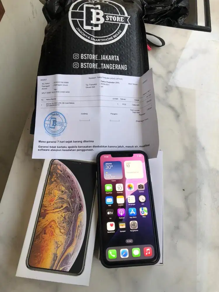 Ip xs max 256gb gold