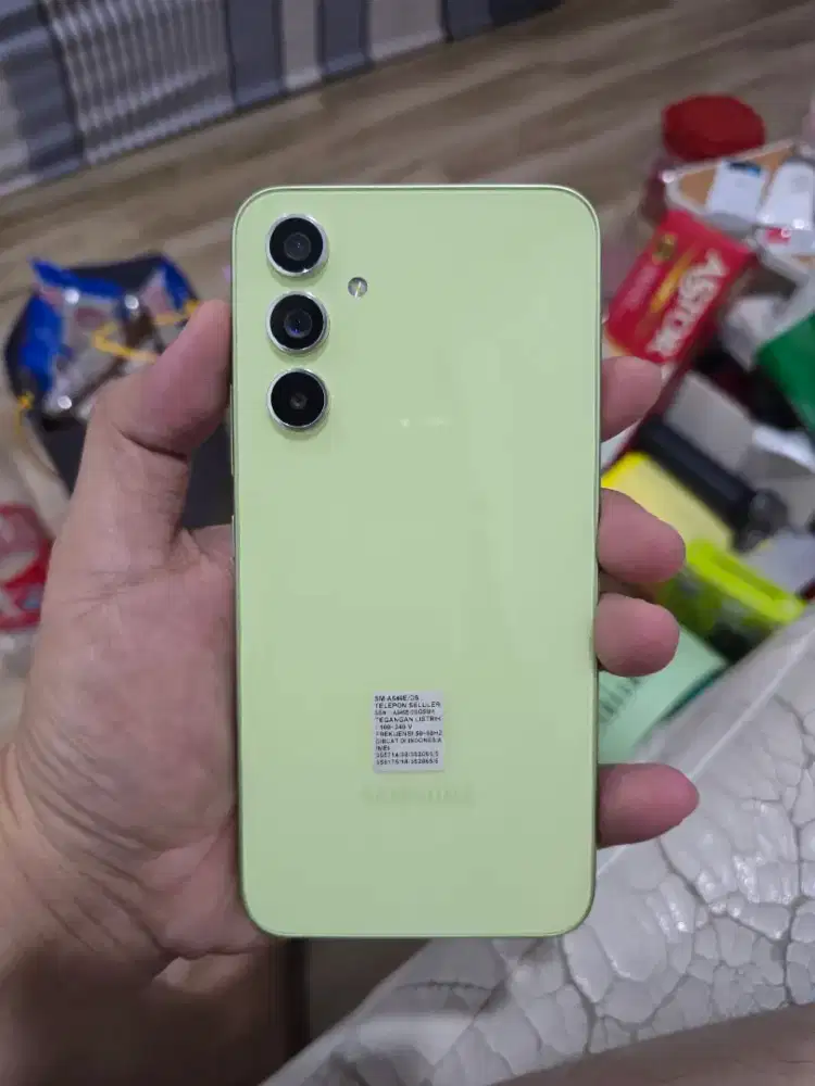 Samsung a54 5G 8/256 fisik mulus(nominus)masi ori,batangan,NETT,PLUIT