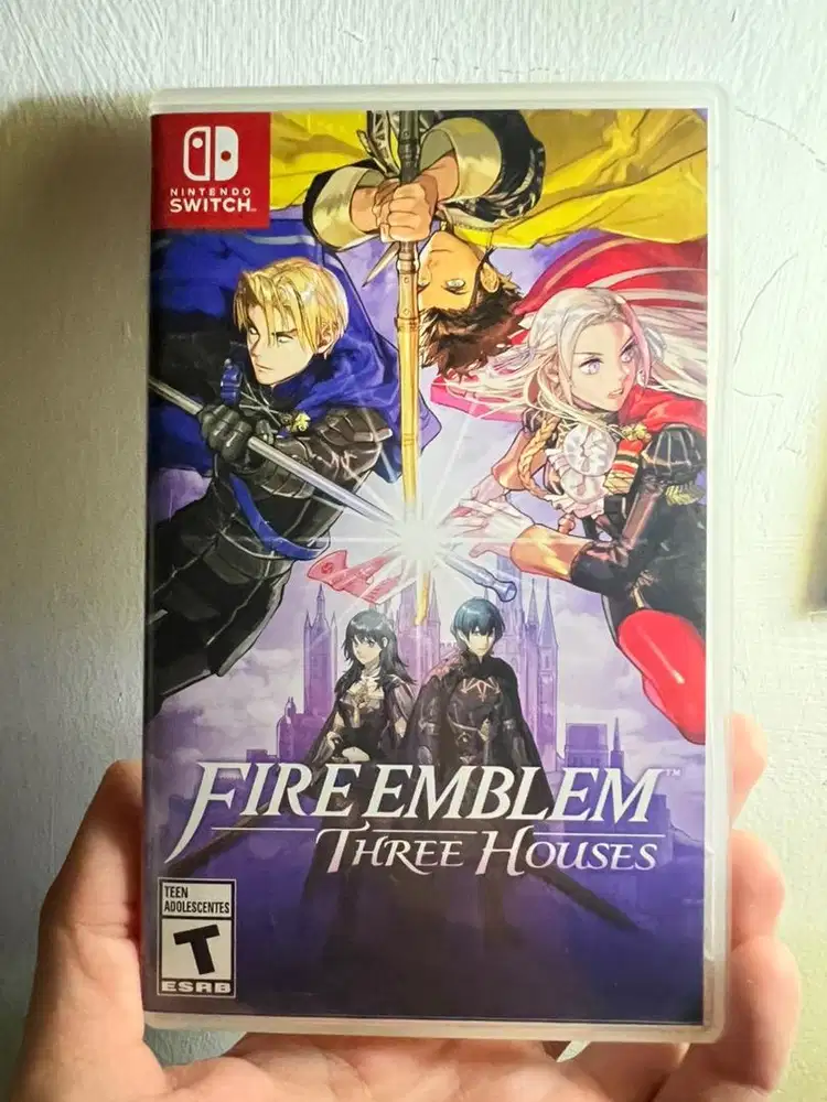 Jual Fire Emblem Three Houses kaset nintendo switch mulus