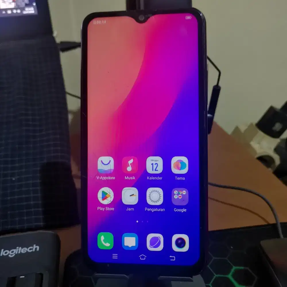 Vivo y12 normal ada minus