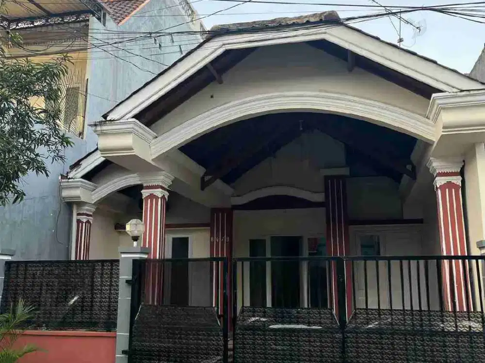 rumah 2 lantai cluster di bulevar hijau harapan indah