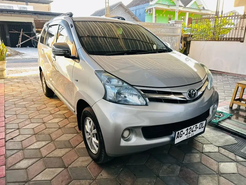 Avanza G silver 1.3 manual abu 2012 afansa afanza avansa toyota